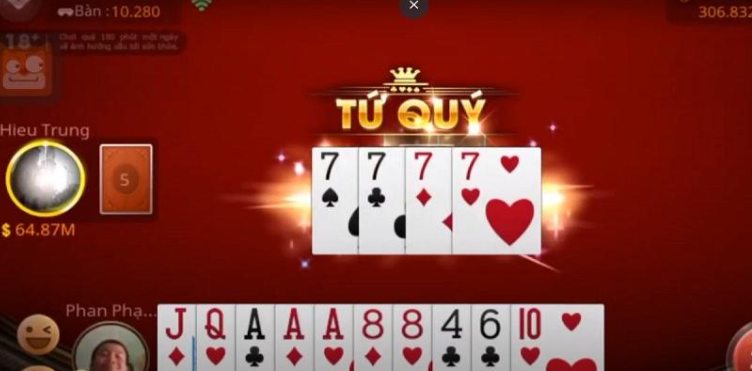 Luật đặc biệt trong game Tiến lên miền Nam