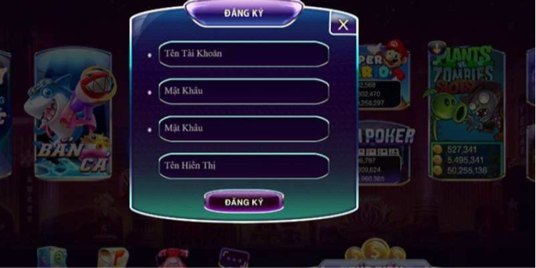 Thao tác đăng ký thành viên 789Club đơn giản dễ thực hiện